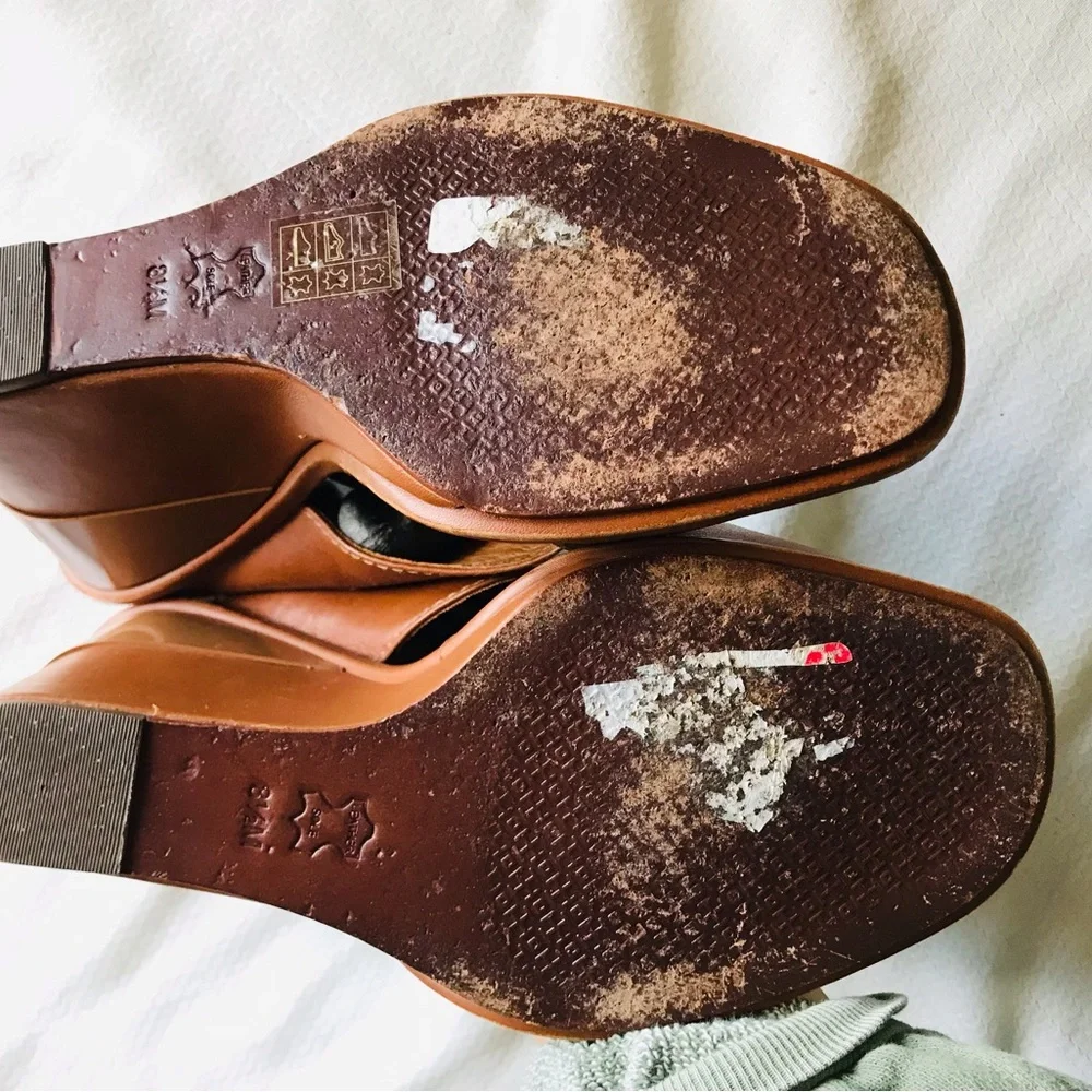 Tory Burch Brown Wedge Sandals
